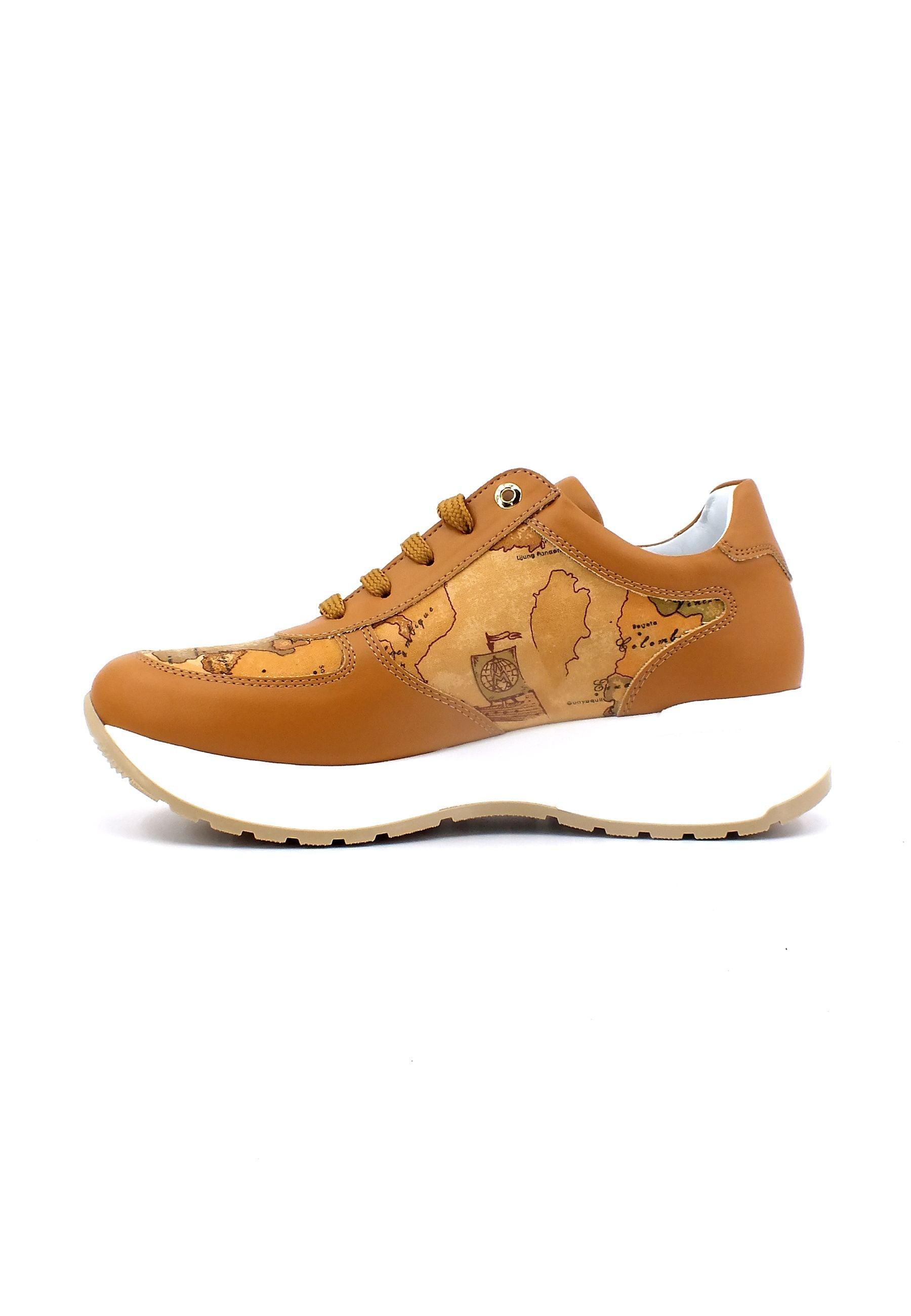 ALVIERO MARTINI 1° CLASSE Sneaker Donna Geo Beige N1577-1365 - Sandrini Calzature e Abbigliamento