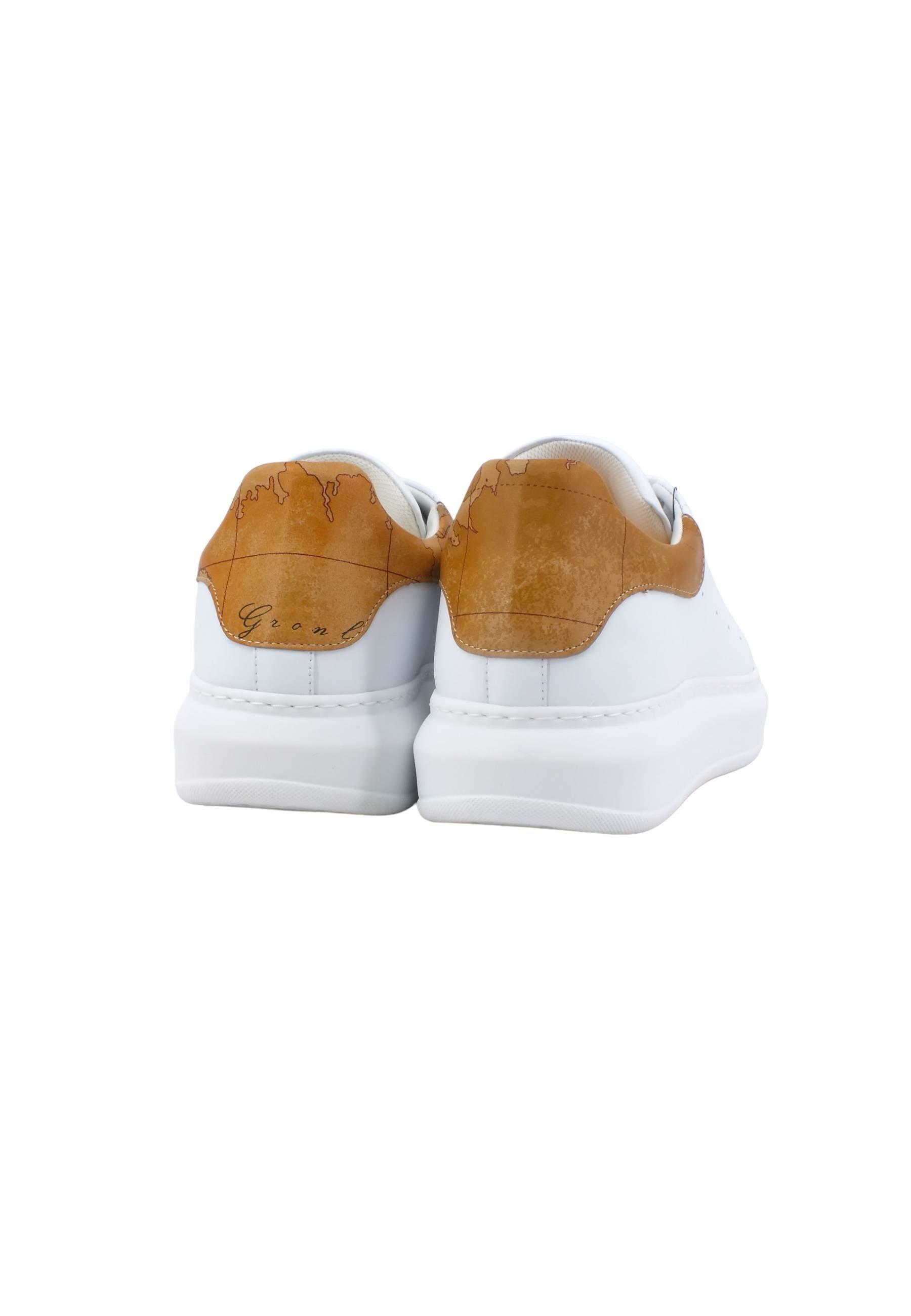 ALVIERO MARTINI 1° CLASSE Sneaker Geo Uomo White ZU063-578A - Sandrini Calzature e Abbigliamento