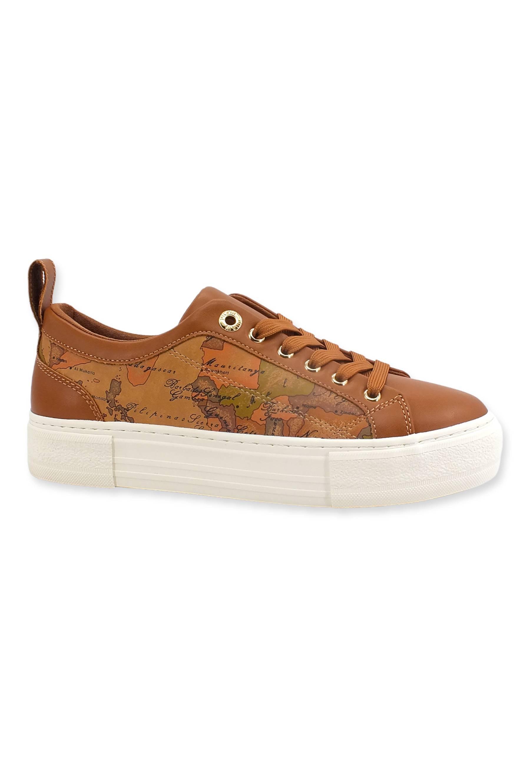 ALVIERO MARTINI 1° CLASSE Sneaker Ox Donna Beige Geo N1296-0208 - Sandrini Calzature e Abbigliamento