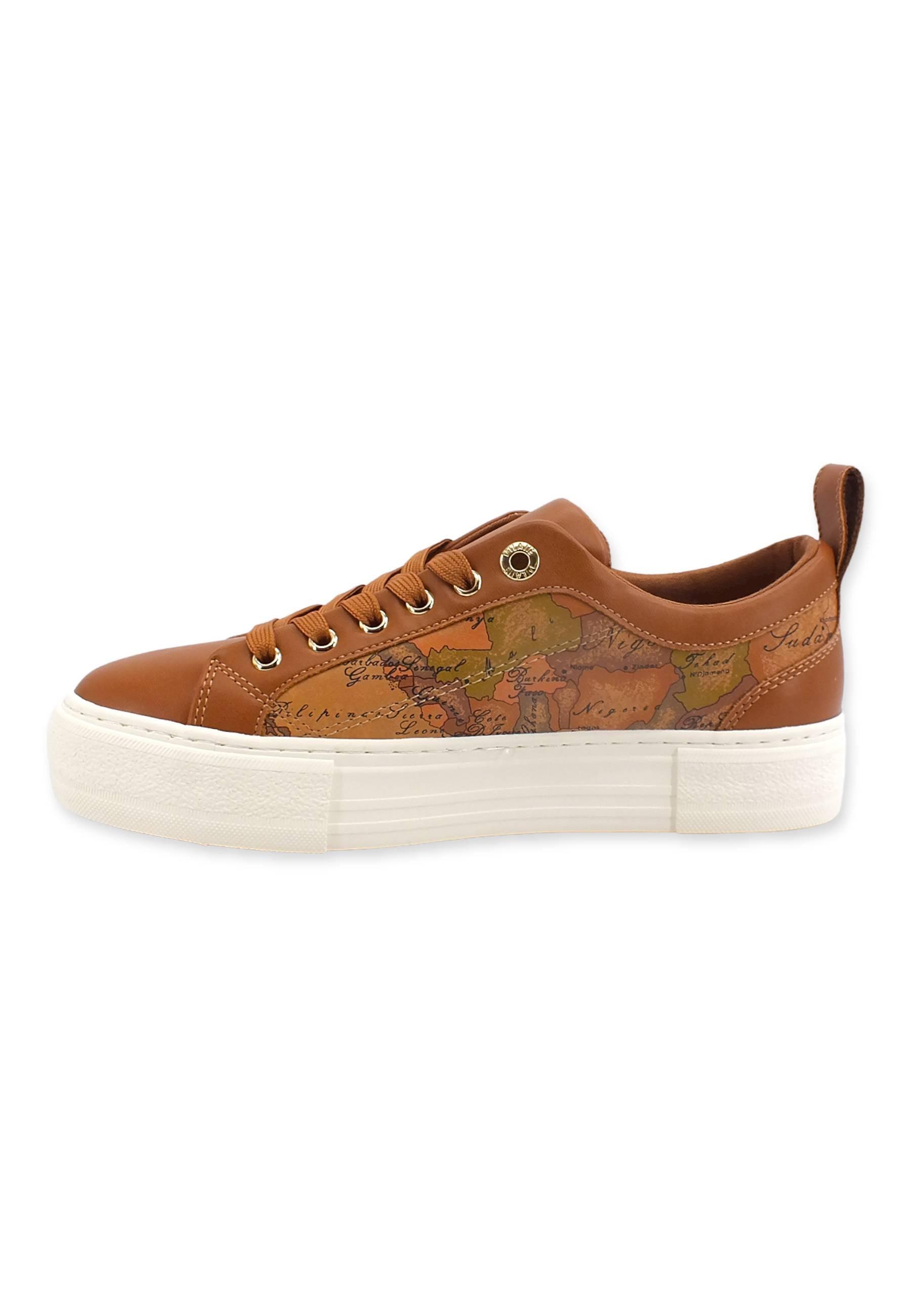 ALVIERO MARTINI 1° CLASSE Sneaker Ox Donna Beige Geo N1296-0208 - Sandrini Calzature e Abbigliamento