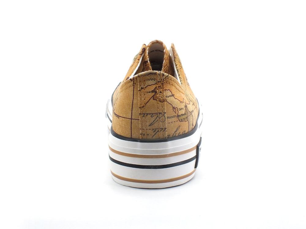 ALVIERO MARTINI 1° CLASSE Sneaker Platform Geo Natural Beige Z0255-9430 - Sandrini Calzature e Abbigliamento