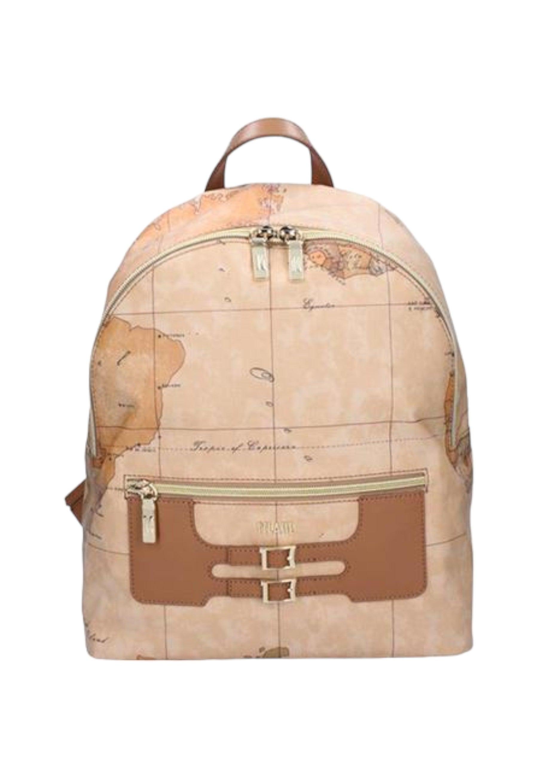 ALVIERO MARTINI 1° CLASSE Zaino Donna Tobacco Beige Geo GZ77-S578 - Sandrini Calzature e Abbigliamento