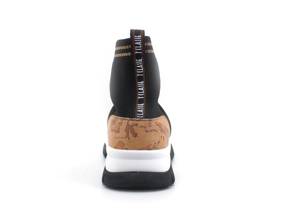 ALVIERO MARTINI 1A CLASSE Sneaker Running Black Geo Beige N1002-1219 - Sandrini Calzature e Abbigliamento