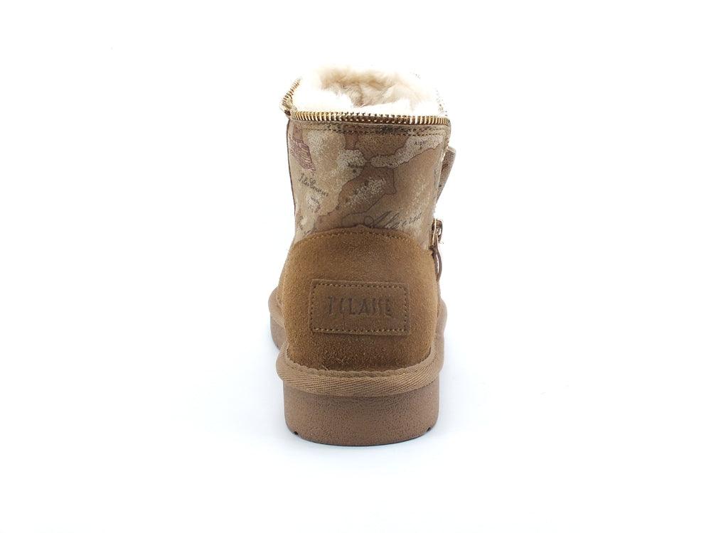 ALVIERO MARTINI 1A CLASSE Stivaletto Pelo Zip Camel N0124-407A - Sandrini Calzature e Abbigliamento