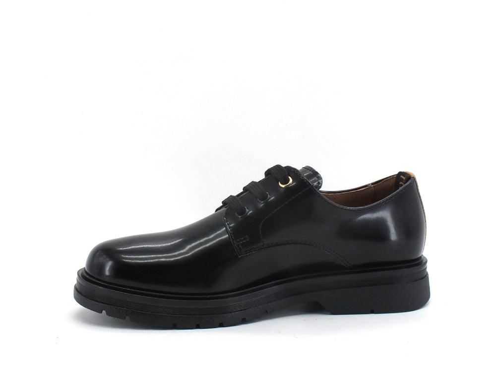 ALVIERO MARTINI 1A CLASSSE Derby Stringata Smooth Geo Black N1043-0154 - Sandrini Calzature e Abbigliamento