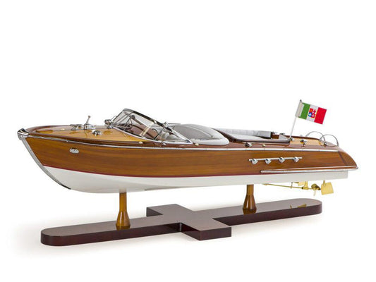 Authentic Model Barca Modellino Aquarama Boat marrone AS182 - Sandrini Calzature e Abbigliamento