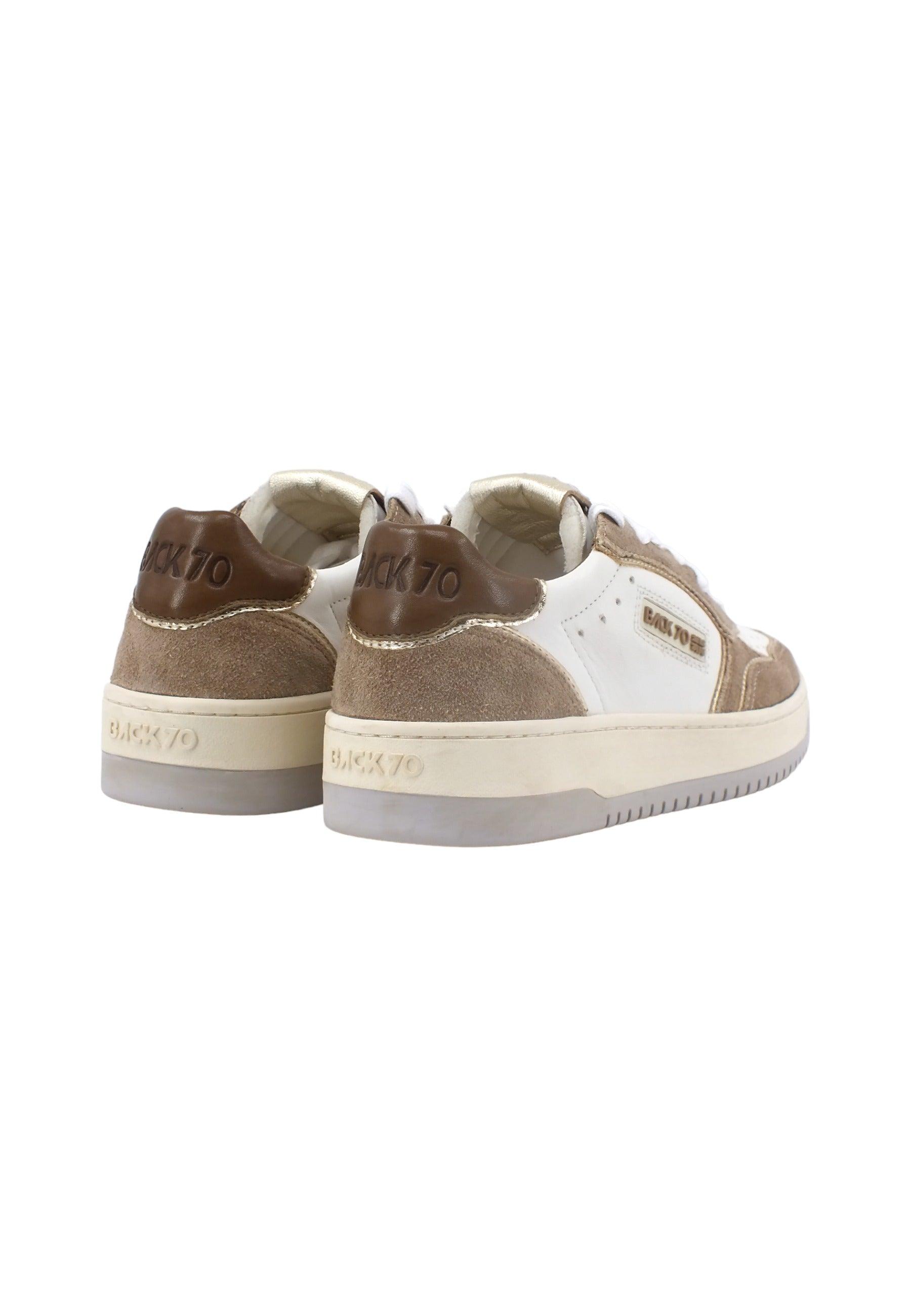 BACK70 Slam Sneaker Donna Seppia 108001 - Sandrini Calzature e Abbigliamento