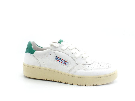 BACK70 Sneaker Slam 7D Cow Pelle Milk Green 108002 - Sandrini Calzature e Abbigliamento