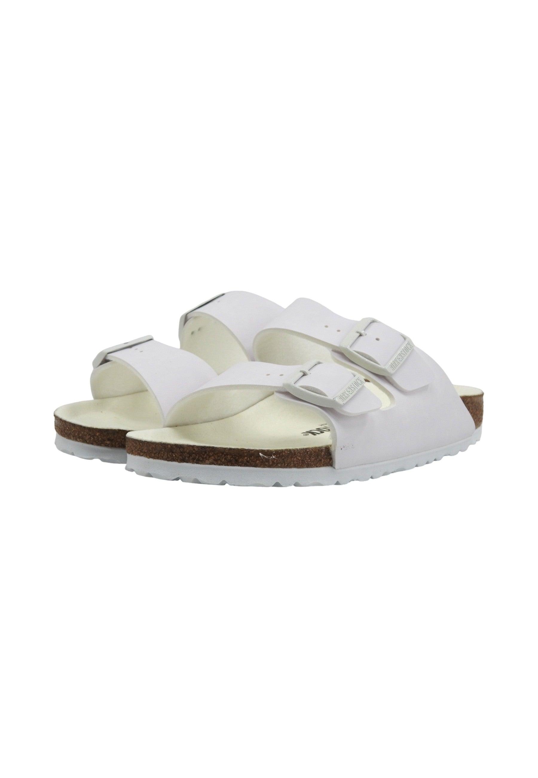 BIRKENSTOCK Arizona Ciabatta Donna Triples White 1019046 - Sandrini Calzature e Abbigliamento