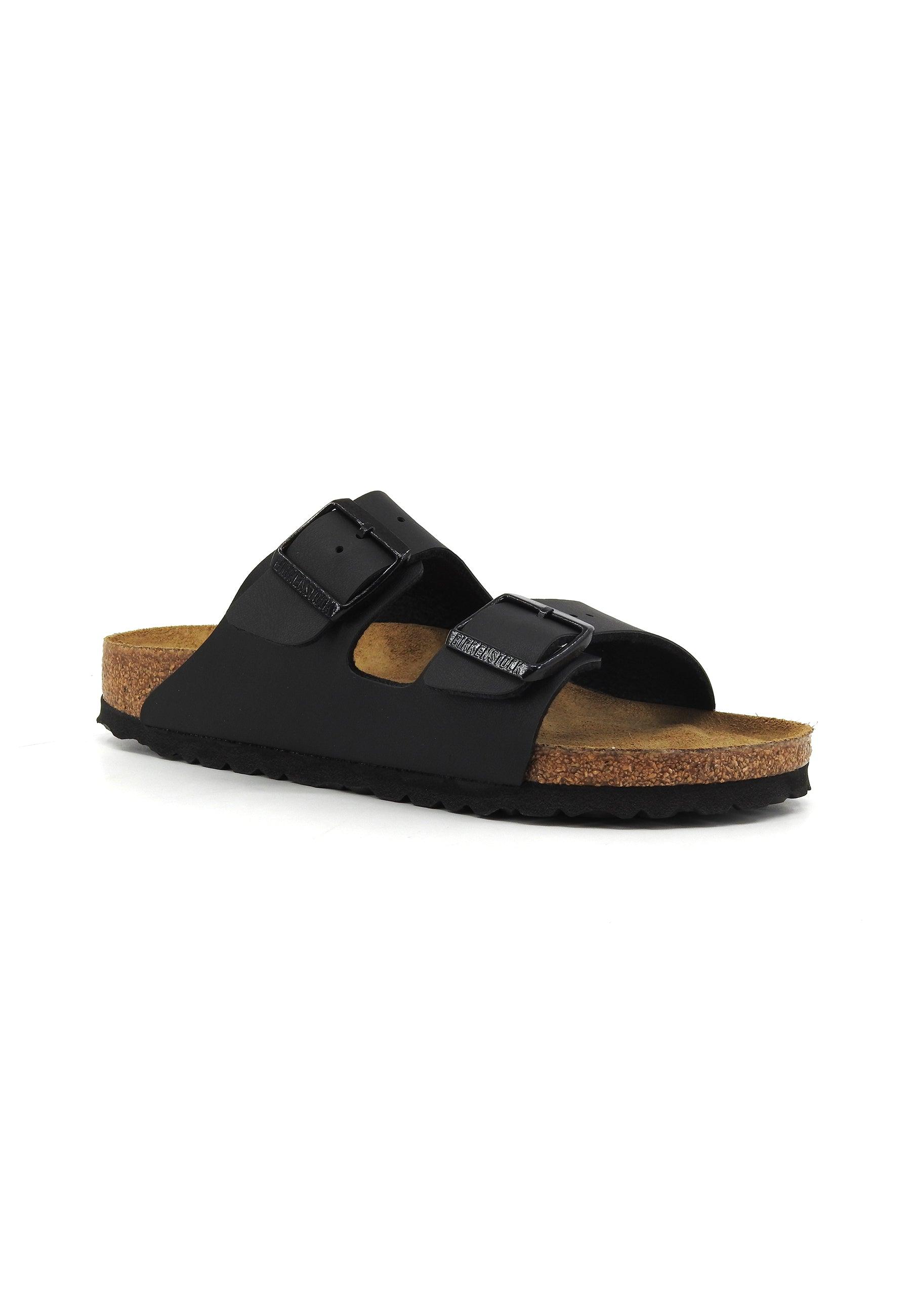 BIRKENSTOCK Arizona Ciabatta Uomo Nero 0551253U - Sandrini Calzature e Abbigliamento