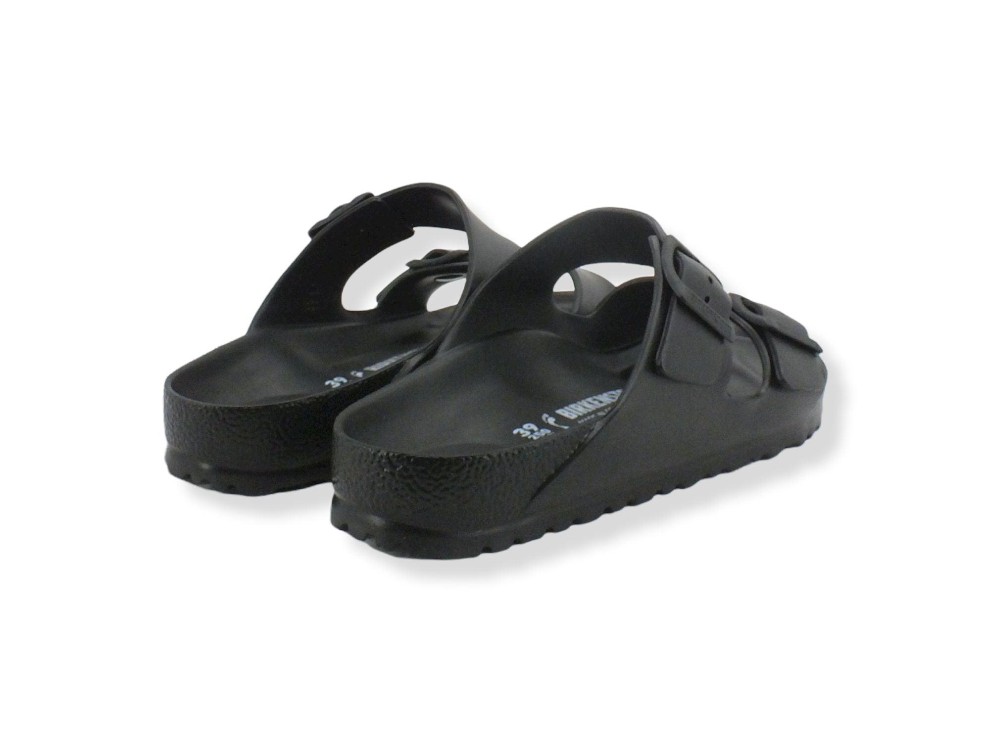 BIRKENSTOCK Arizona Eva Ciabatta Fibbie Donna Black 0129423 - Sandrini Calzature e Abbigliamento