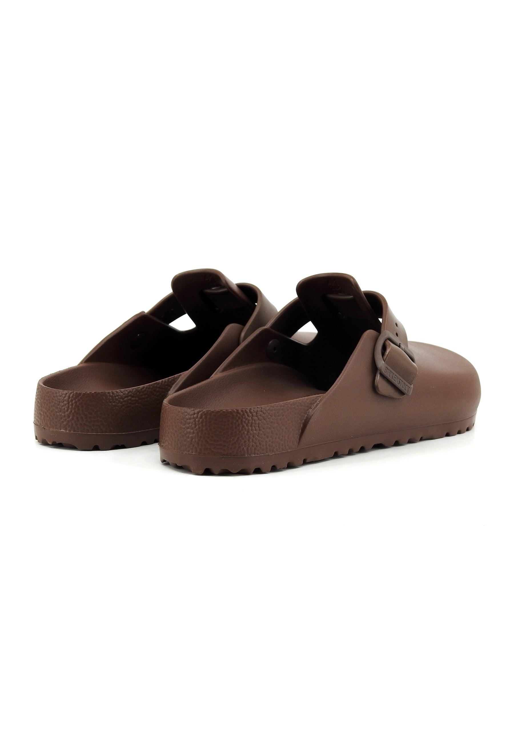 BIRKENSTOCK Boston Eva Ciabatta Uomo Roast Marrone 1027386 - Sandrini Calzature e Abbigliamento