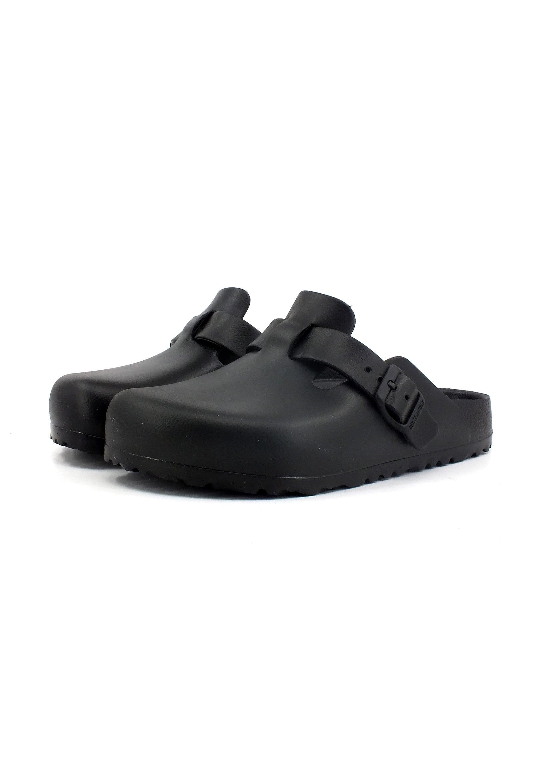 BIRKENSTOCK Boston Eva Narrow Fit Ciabatta Donna Black 0127103 - Sandrini Calzature e Abbigliamento