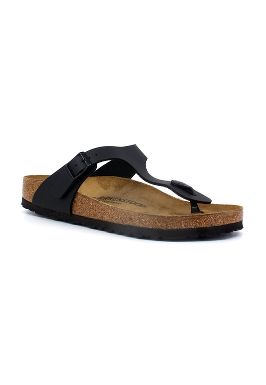 BIRKENSTOCK Gizeh Ciabatta Infradito Uomo Black 0043691U - Sandrini Calzature e Abbigliamento