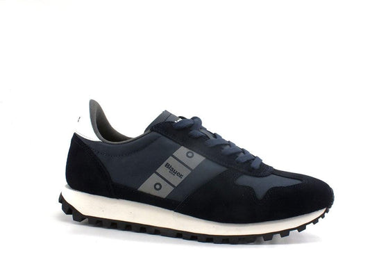 BLAUER Dawson 02 Sneaker Nylon Blu Navy S2DAWSON02 - Sandrini Calzature e Abbigliamento