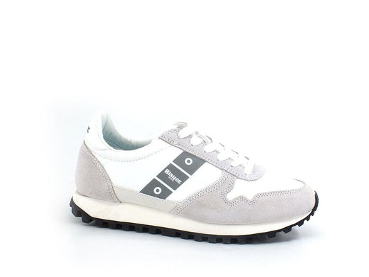 BLAUER Merril 02 Sneaker Bicolor White S2MERRIL02 - Sandrini Calzature e Abbigliamento