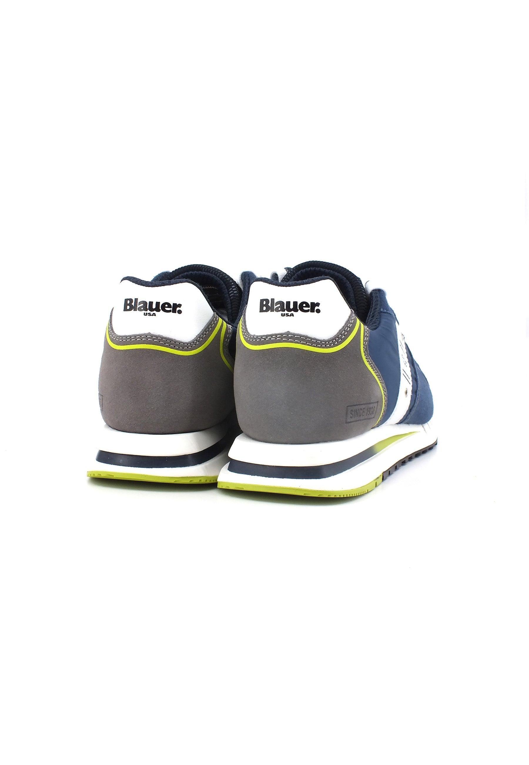 BLAUER Sneaker Uomo Avio Grey S3QUARTZ04 - Sandrini Calzature e Abbigliamento