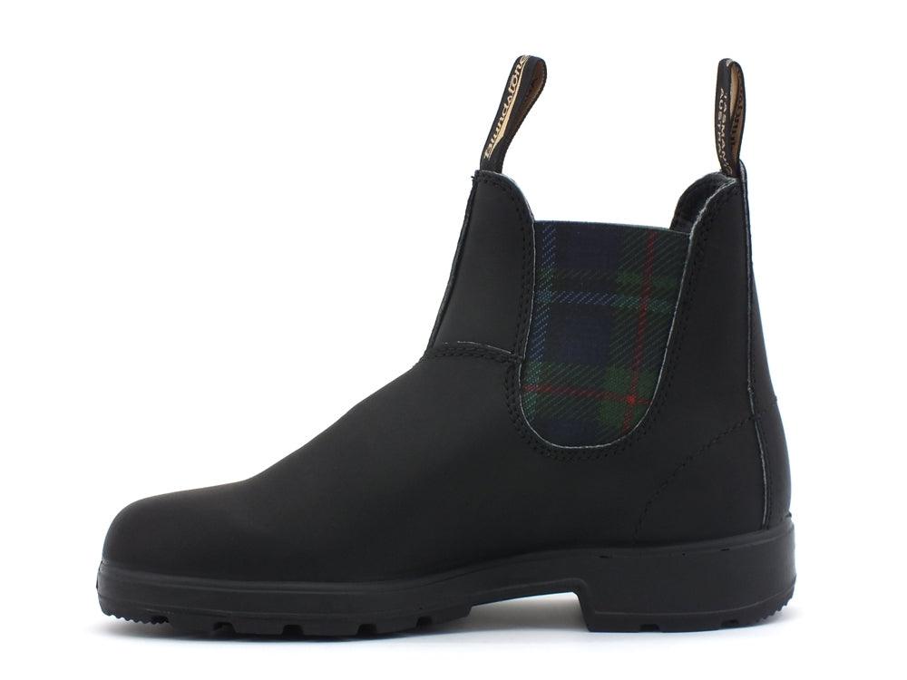 BLUNDSTONE 1614 Black Tartan Green - Sandrini Calzature e Abbigliamento