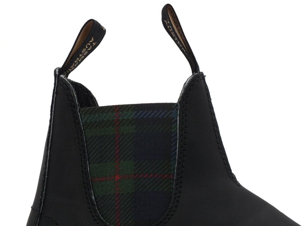 BLUNDSTONE 1614 Black Tartan Green - Sandrini Calzature e Abbigliamento