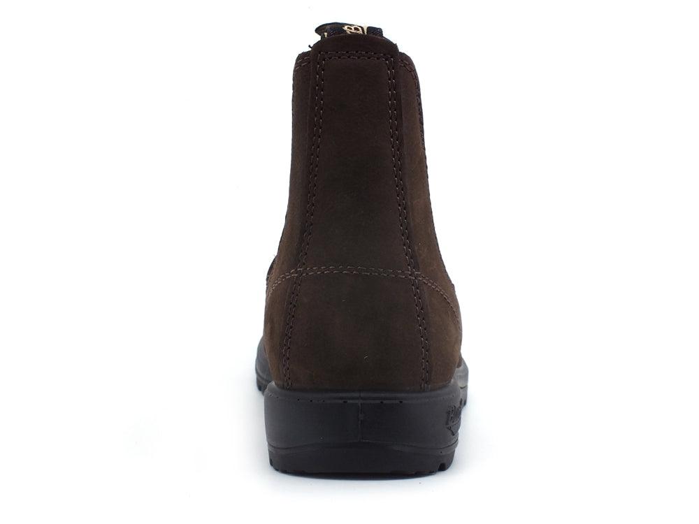 BLUNDSTONE Stivaletto Polacco Elastici Brown Nubuk 1606 - Sandrini Calzature e Abbigliamento