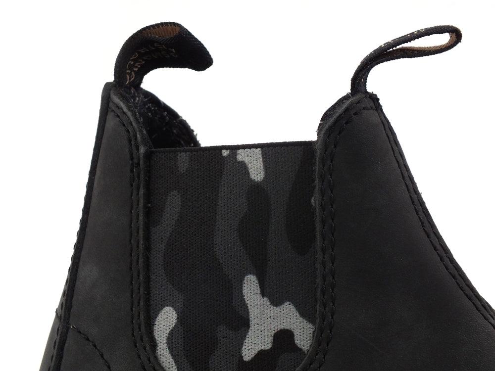 BLUNDSTONE Stivaletto Polacco Elastico Bambino Rustic Black Camo 1994 - Sandrini Calzature e Abbigliamento
