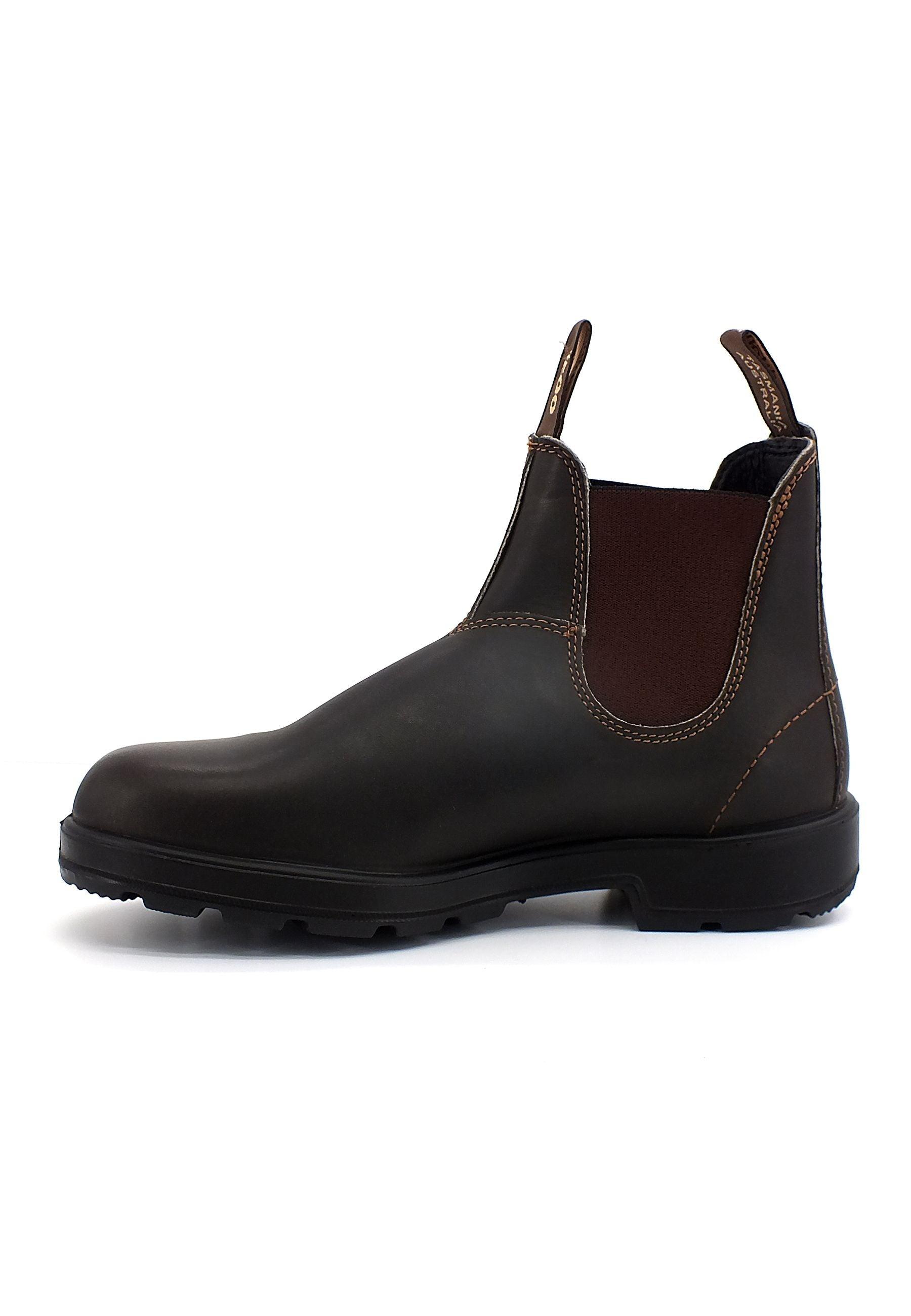 BLUNDSTONE Stivaletto Polacco Uomo Brown 500 - Sandrini Calzature e Abbigliamento