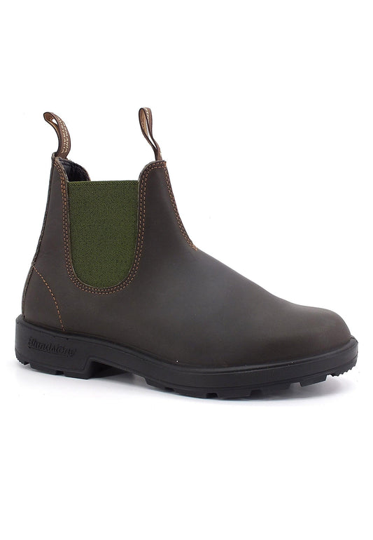 BLUNDSTONE Stivaletto Polacco Uomo Brown Olive 519 - Sandrini Calzature e Abbigliamento