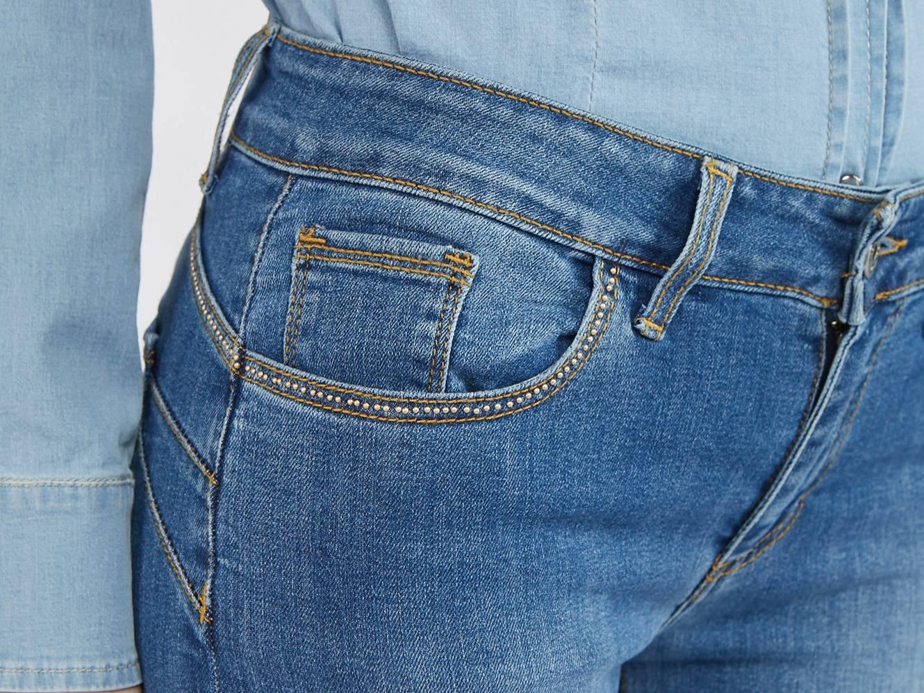 CAFENOIR Jeans Slim Fit Blu Medio Chiaro JJ0057 - Sandrini Calzature e Abbigliamento