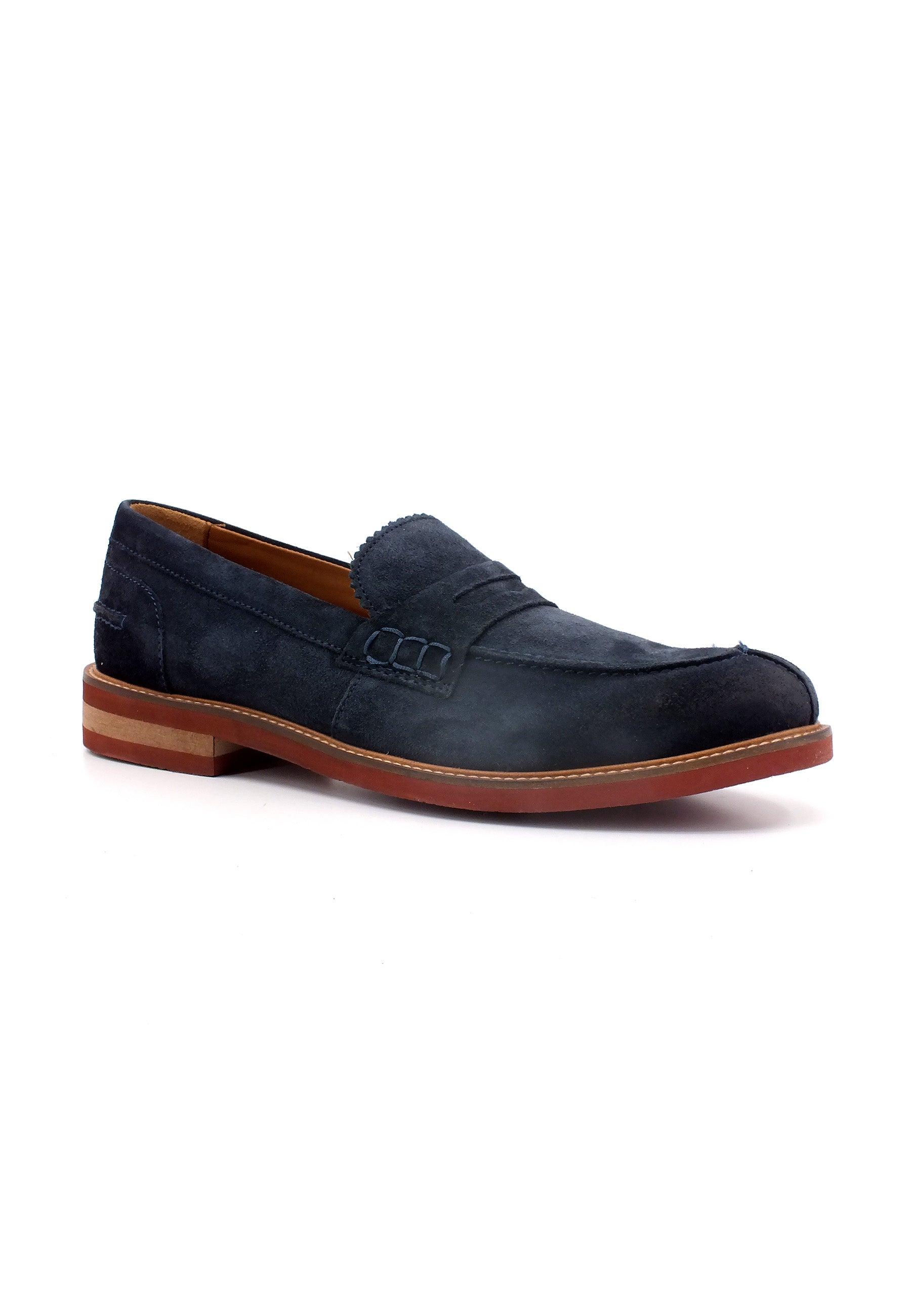 CAFENOIR Mocassino Uomo Navy RT6020 - Sandrini Calzature e Abbigliamento