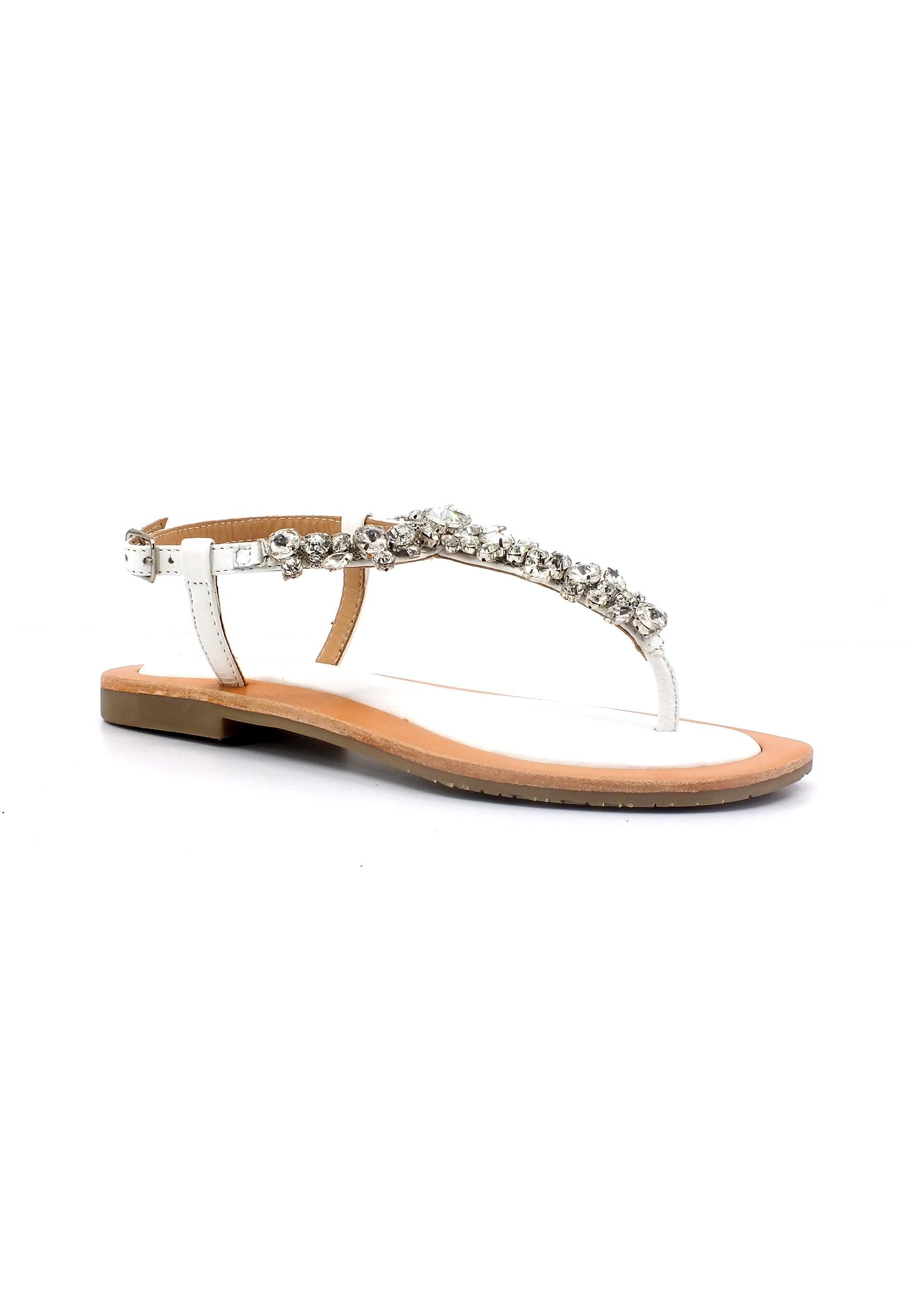 CAFENOIR Sandalo Infradito Donna Bianco GE1410 - Sandrini Calzature e Abbigliamento