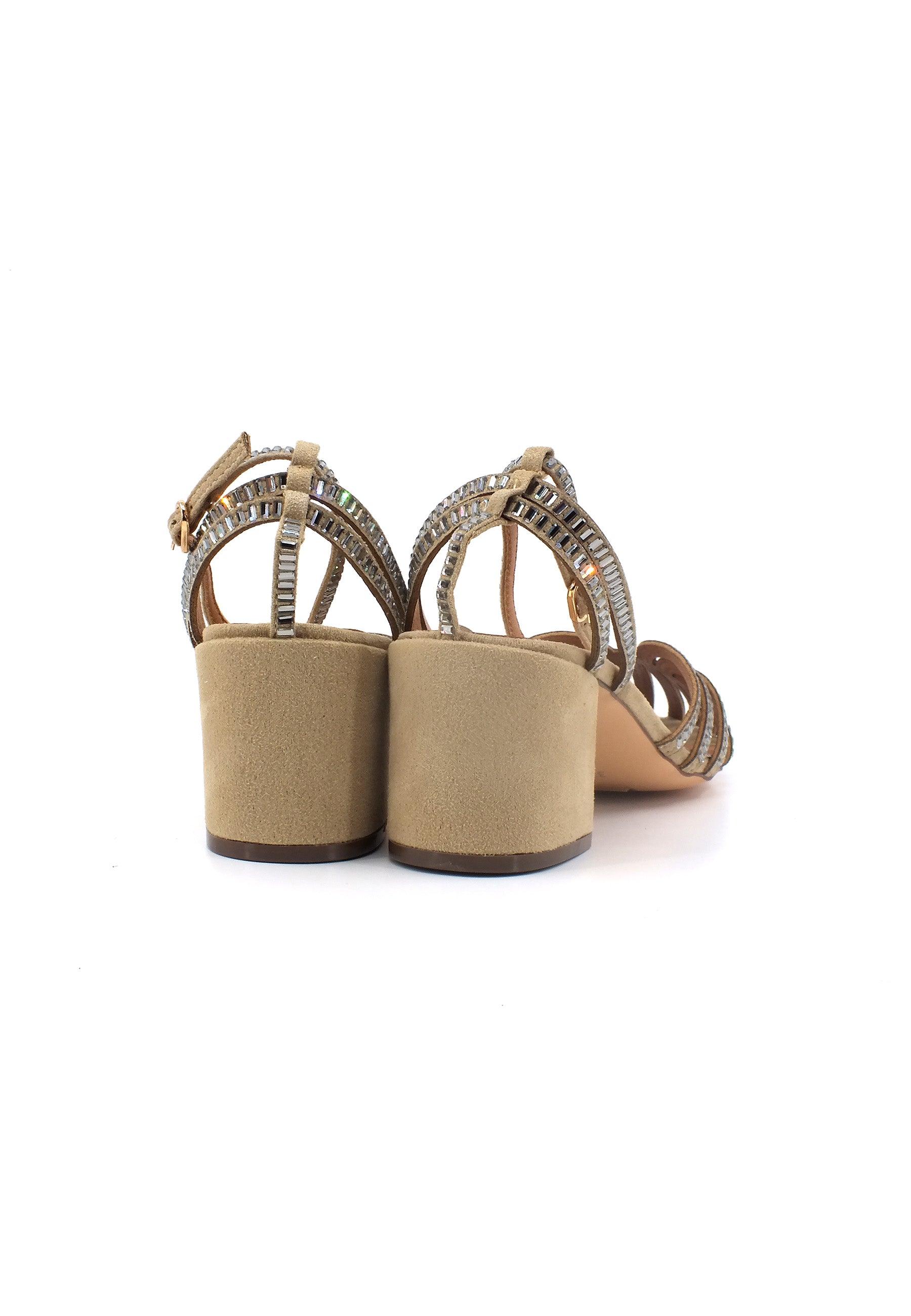 CAFENOIR Sandalo Minorchina Donna Taupe LM9002 - Sandrini Calzature e Abbigliamento