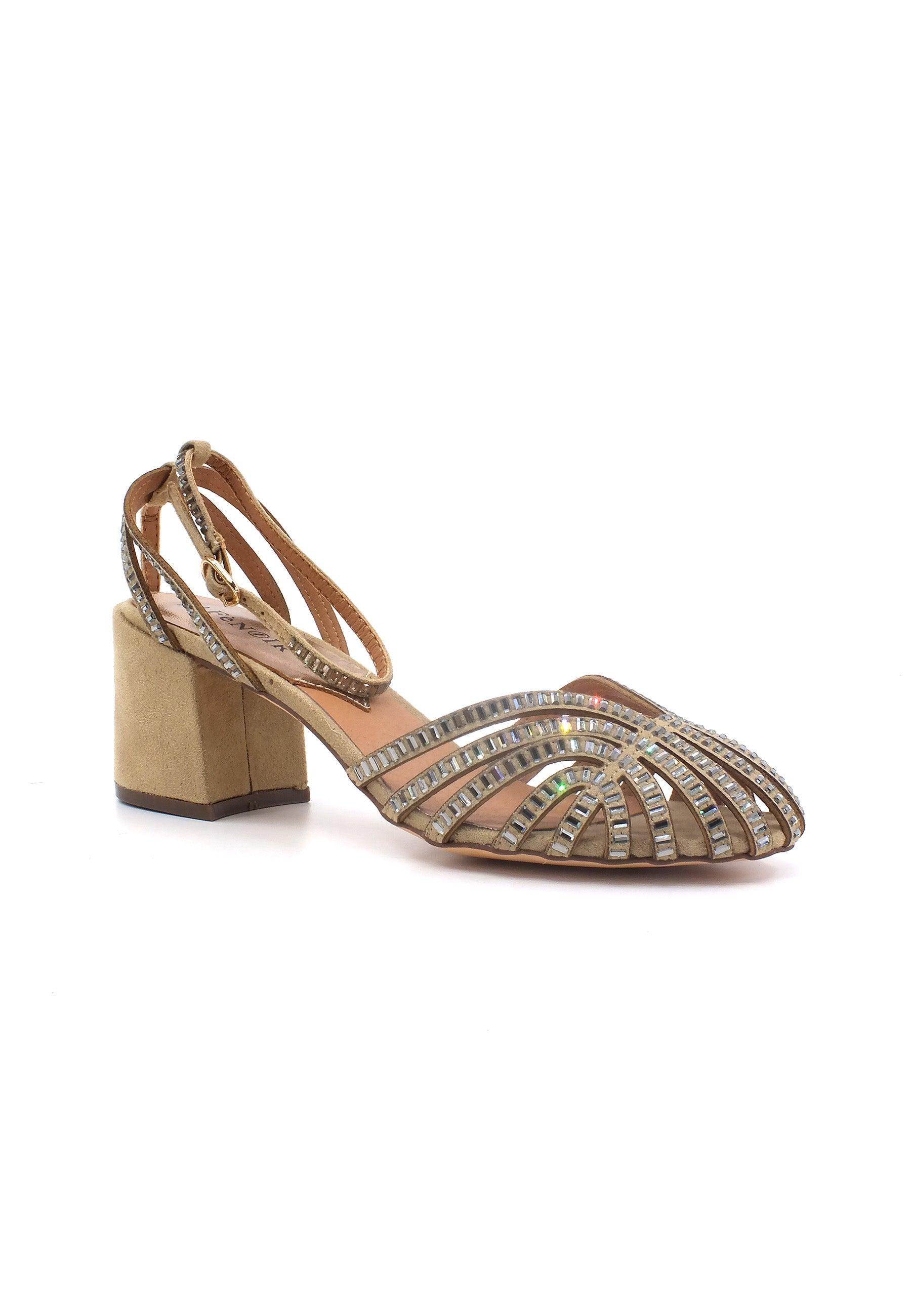 CAFENOIR Sandalo Minorchina Donna Taupe LM9002 - Sandrini Calzature e Abbigliamento