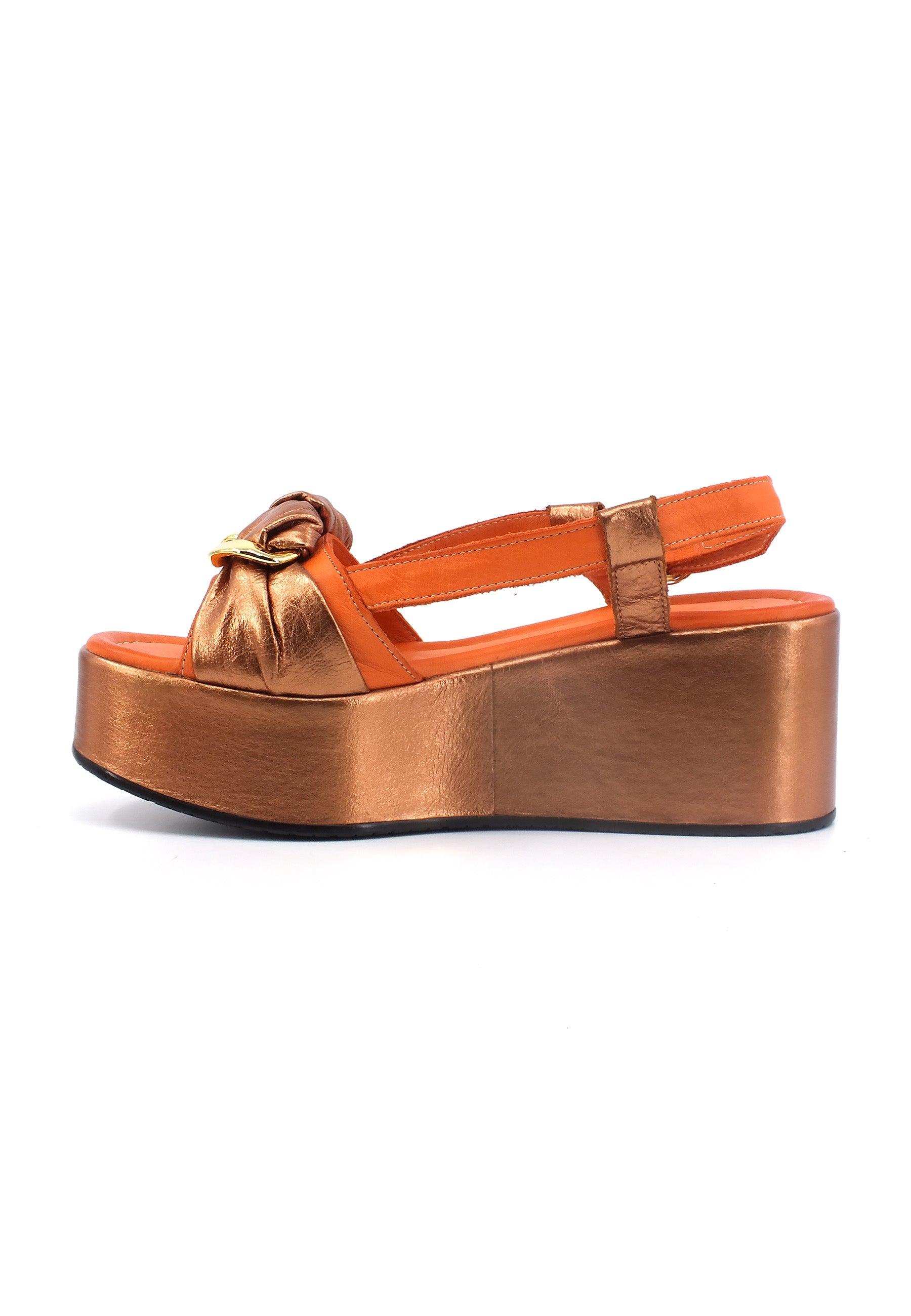 CAFENOIR Sandalo Zeppa Donna Multi Bronzo HN3004 - Sandrini Calzature e Abbigliamento