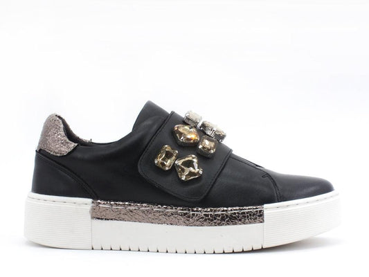 CAFENOIR Sneaker Nero (Canna di Fucile) HDD131 - Sandrini Calzature e Abbigliamento