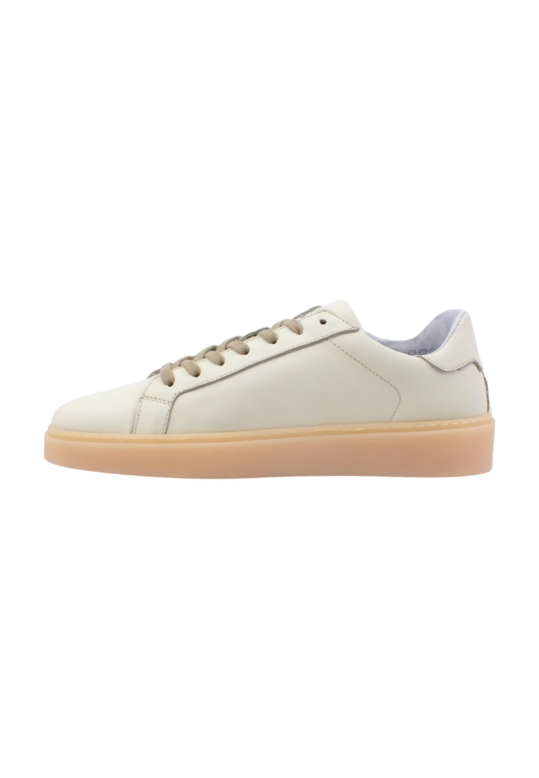 CAFENOIR Sneaker Pelle Uomo Bianco PL1003 - Sandrini Calzature e Abbigliamento