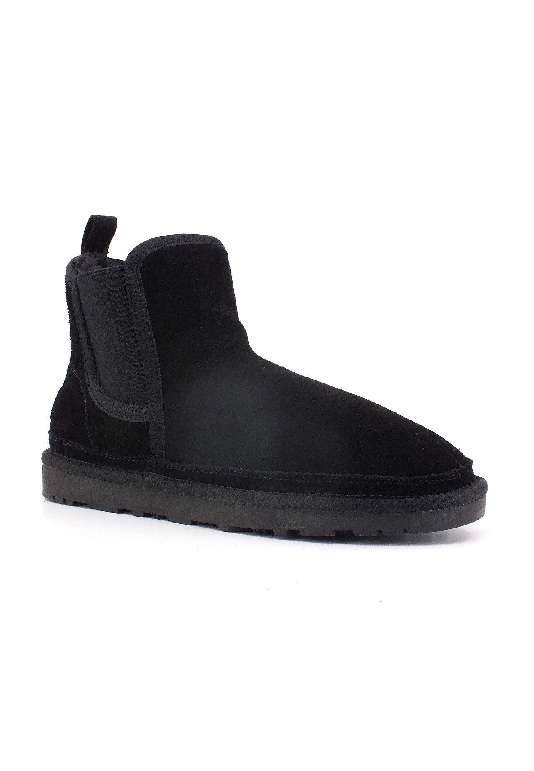 CAFENOIR Stivaletto Pelo Uomo Nero PZ6005 - Sandrini Calzature e Abbigliamento