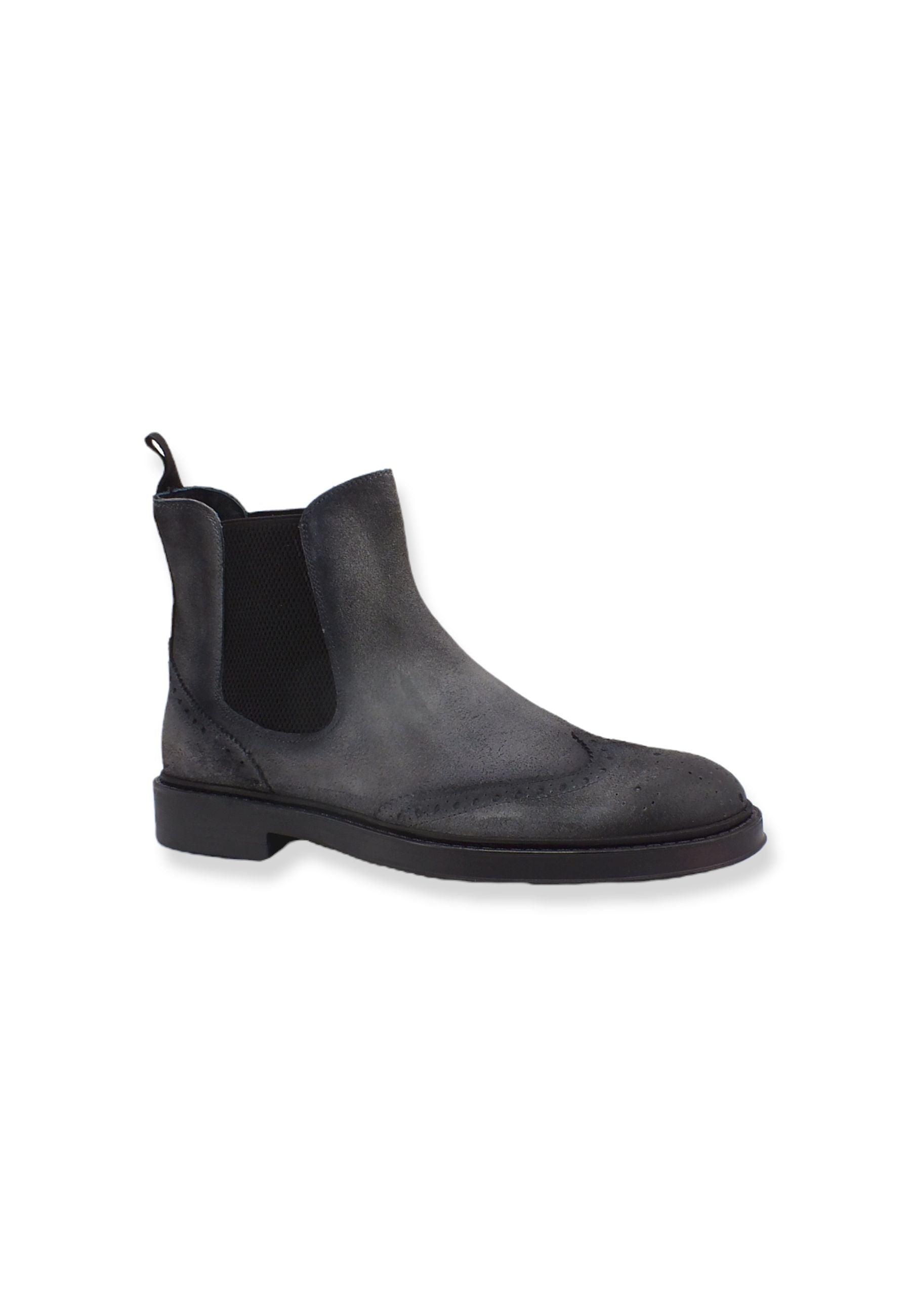 CAFENOIR Stivaletto Polacco Uomo Grigio RF6110 - Sandrini Calzature e Abbigliamento