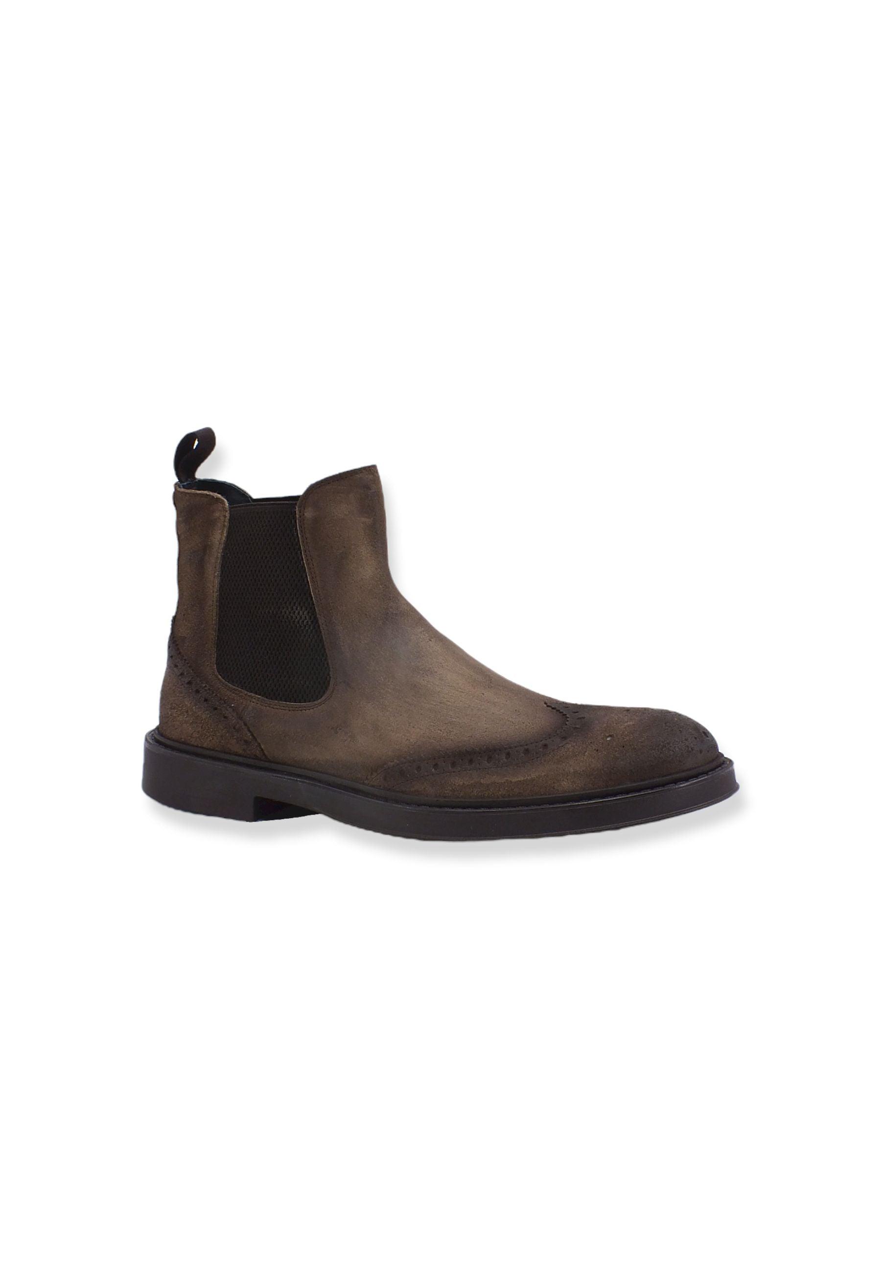 CAFENOIR Stivaletto Polacco Uomo Marrone RF6110 - Sandrini Calzature e Abbigliamento
