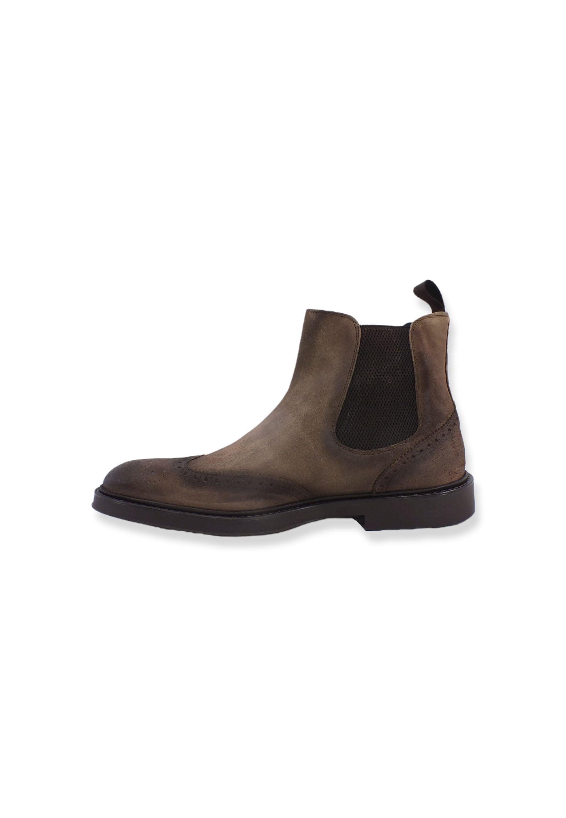 CAFENOIR Stivaletto Polacco Uomo Marrone RF6110 - Sandrini Calzature e Abbigliamento
