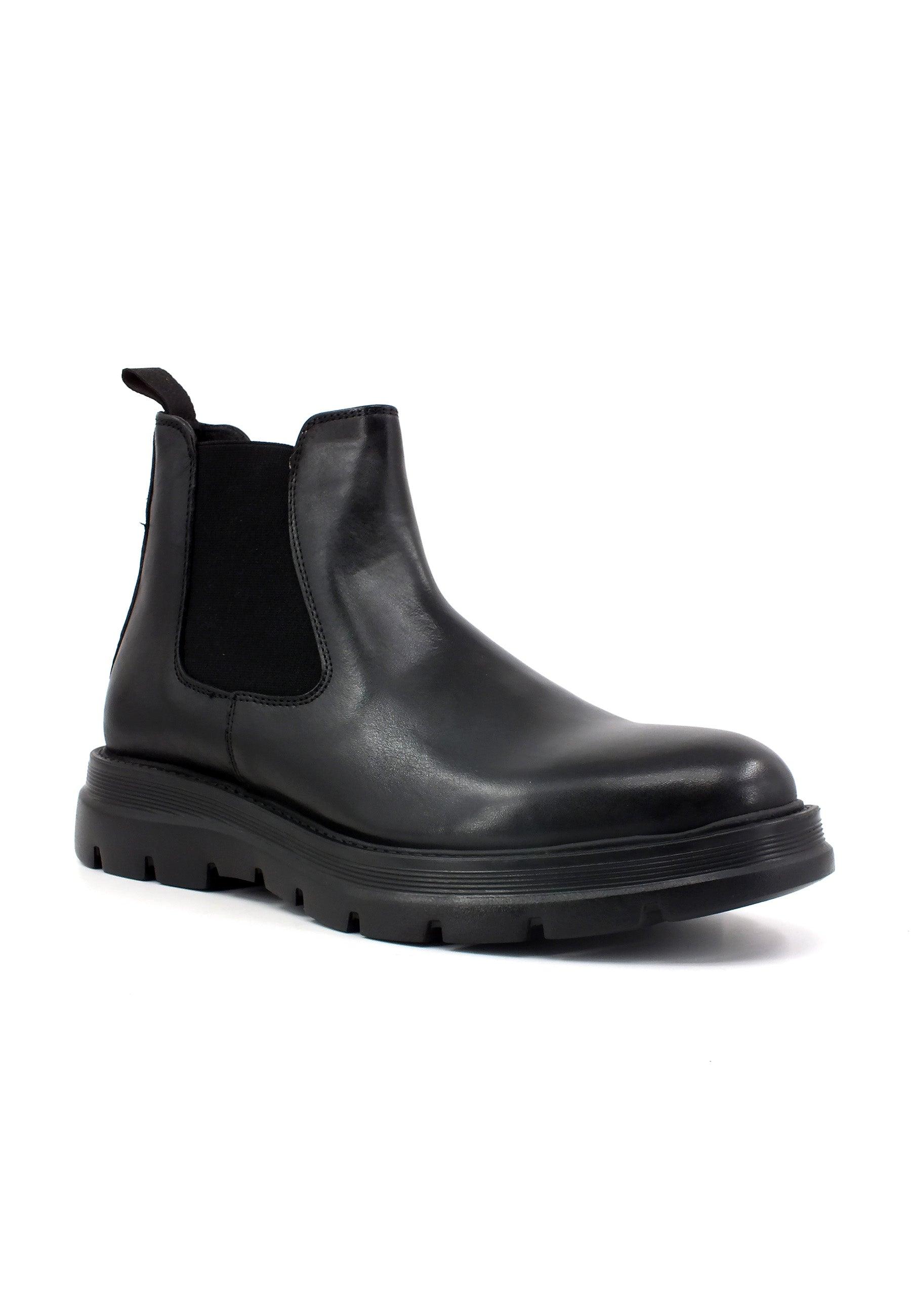 CAFENOIR Stivaletto Polacco Uomo Nero RC1003 - Sandrini Calzature e Abbigliamento