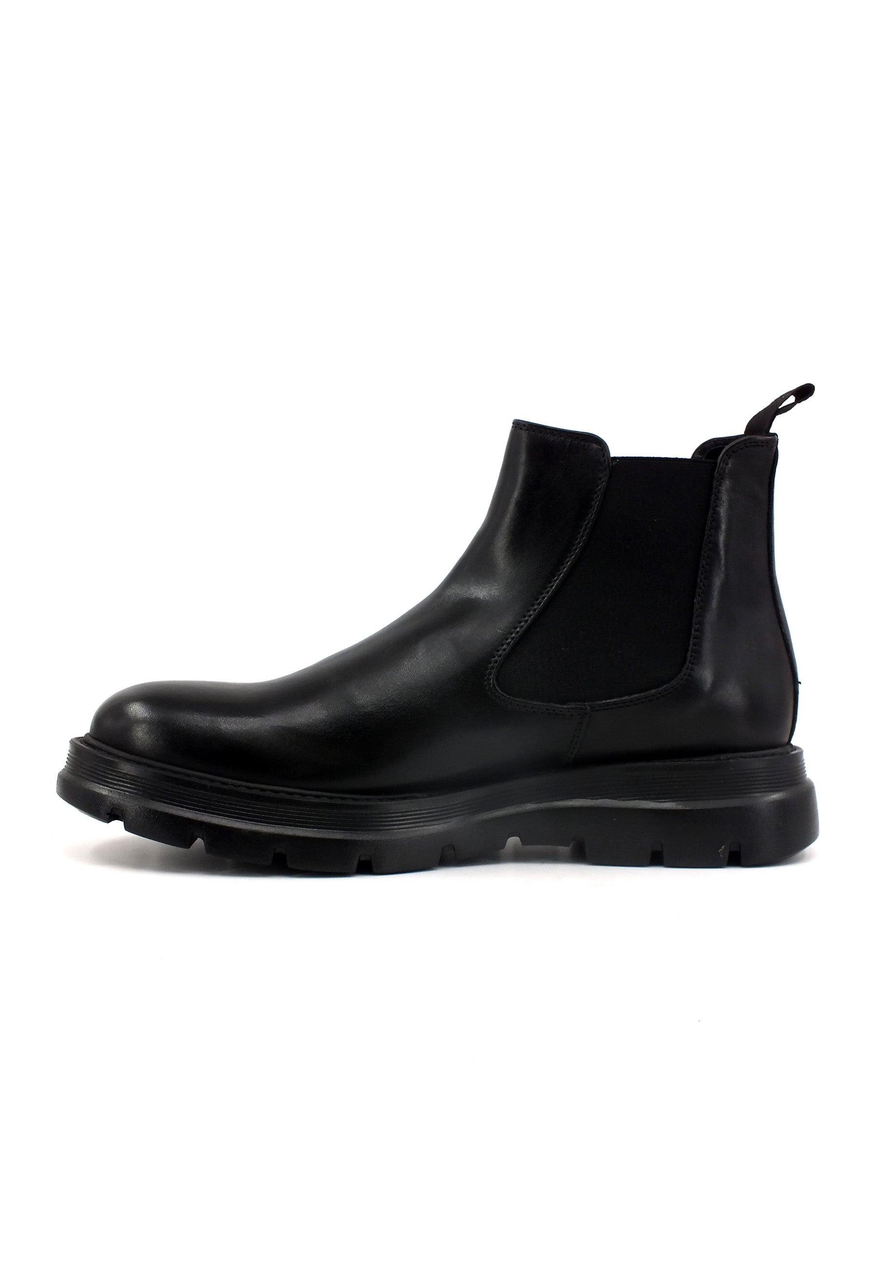 CAFENOIR Stivaletto Polacco Uomo Nero RC1003 - Sandrini Calzature e Abbigliamento