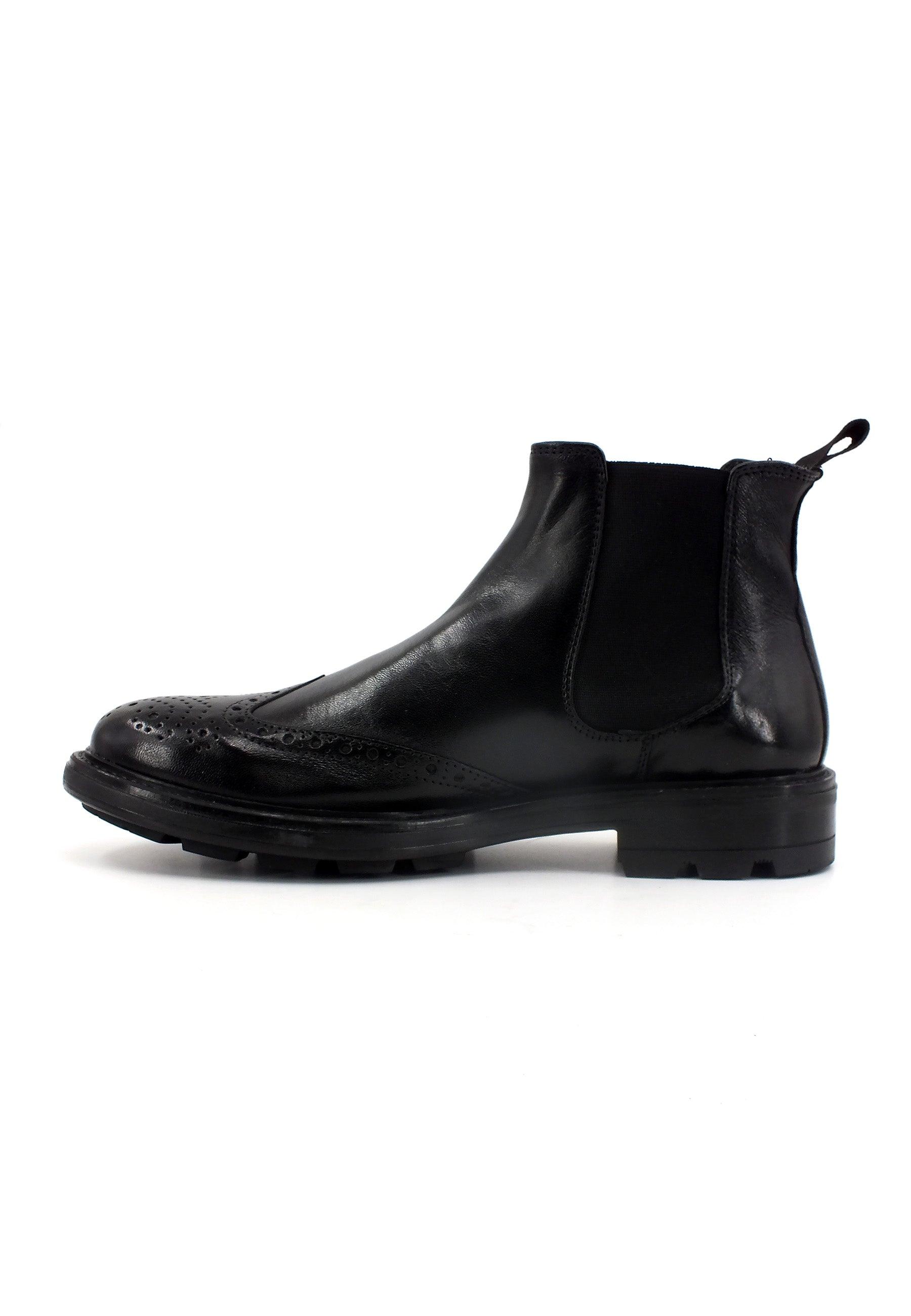 CAFENOIR Stivaletto Polacco Uomo Nero RF2001 - Sandrini Calzature e Abbigliamento