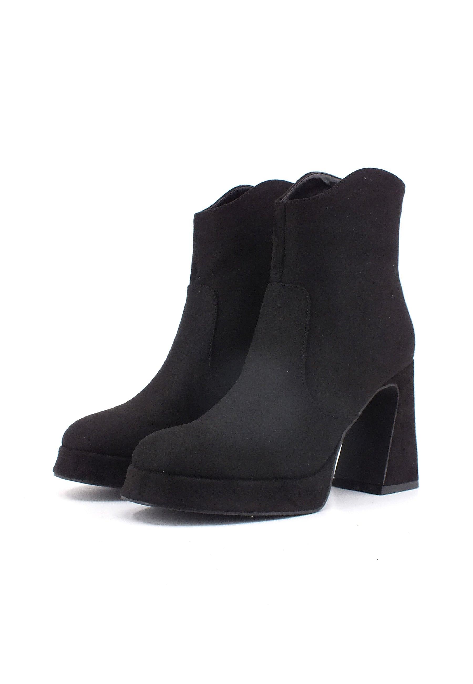 CAFENOIR Stivaletto Tronchetto Donna Nero NC9007 - Sandrini Calzature e Abbigliamento