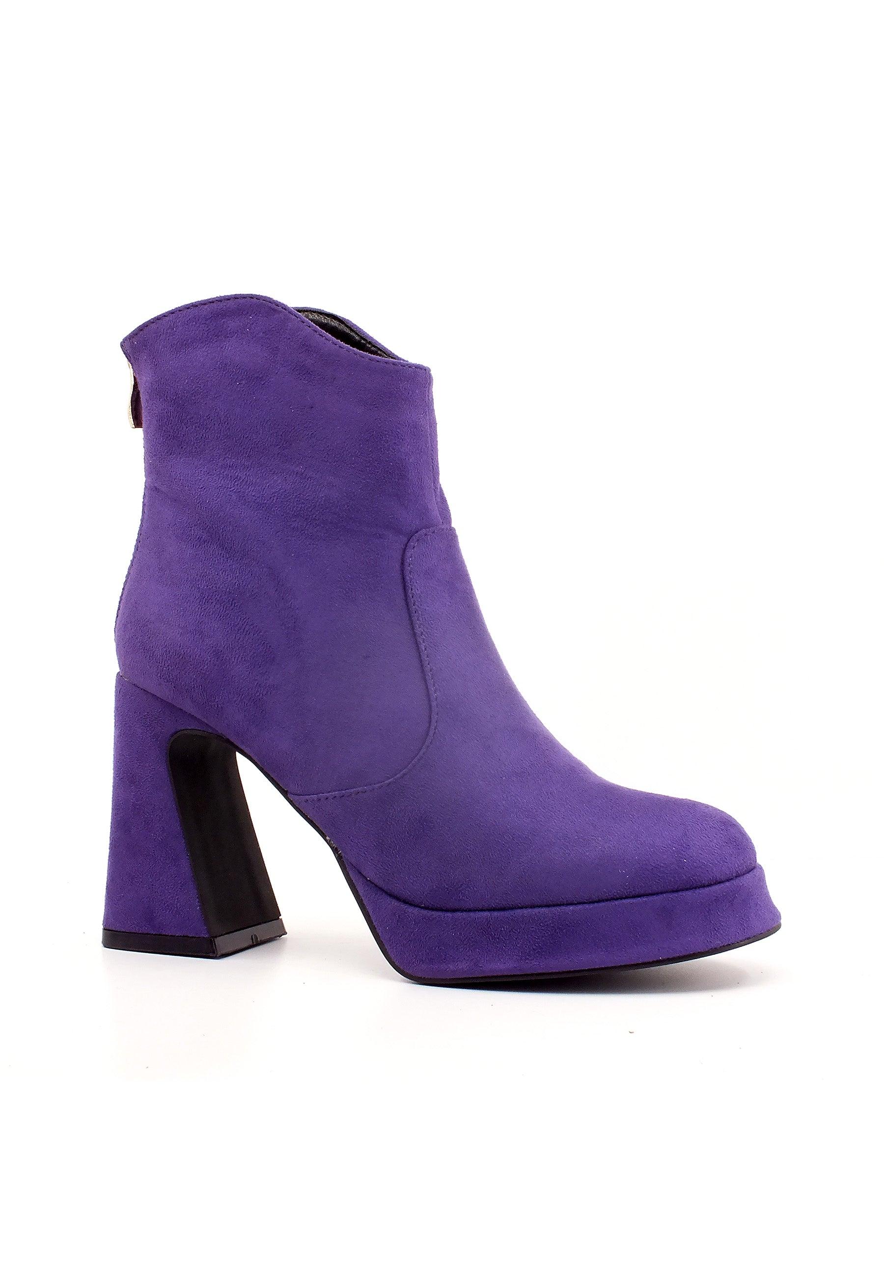 CAFENOIR Stivaletto Tronchetto Donna Viola NC9007 - Sandrini Calzature e Abbigliamento