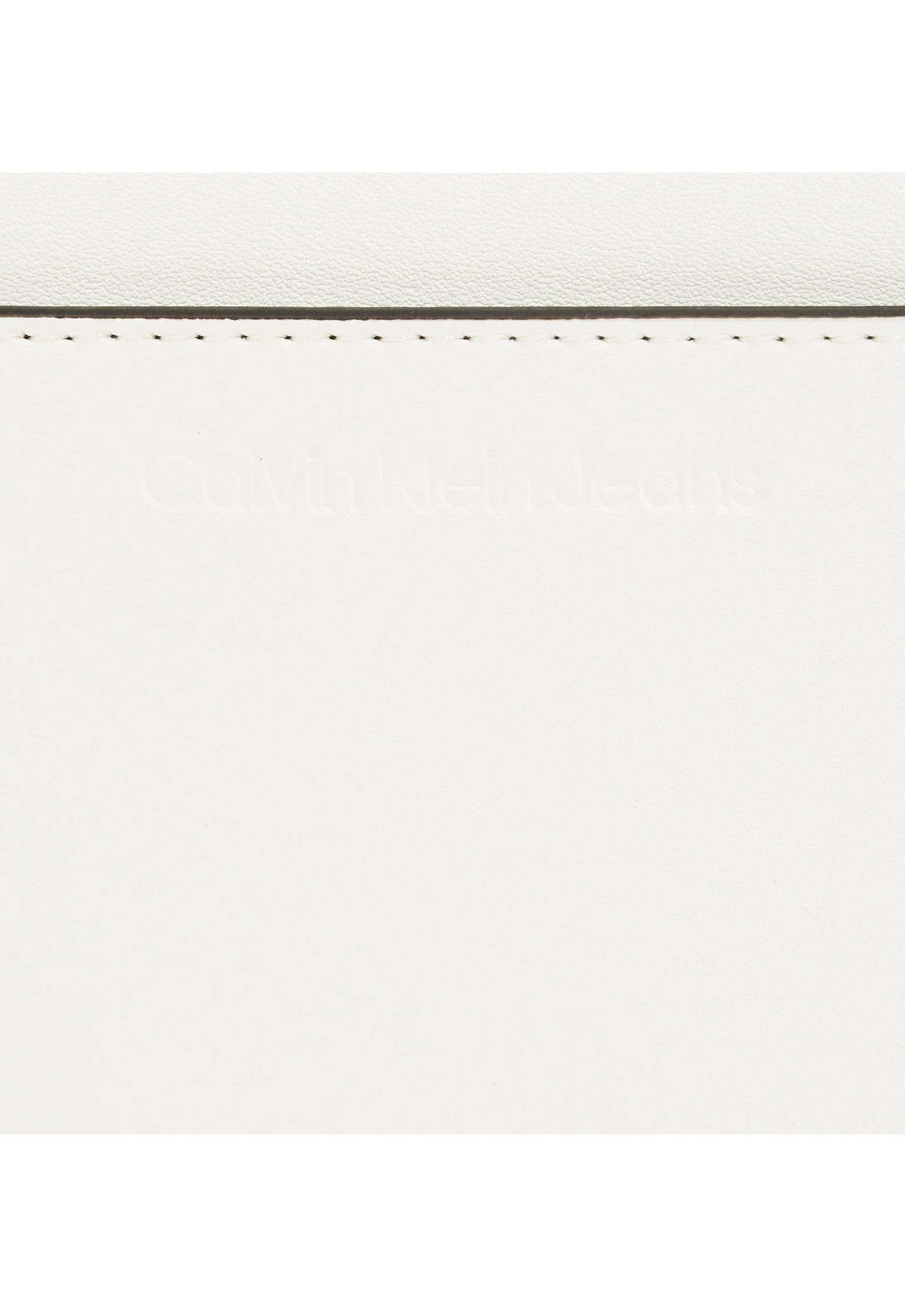 CALVIN KLEIN Borsa Tracolla Donna White Silver K60K611866 - Sandrini Calzature e Abbigliamento