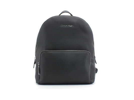 CALVIN KLEIN CK Must Campus Backpack Pocket Mid Zaino Black K60K608307 - Sandrini Calzature e Abbigliamento