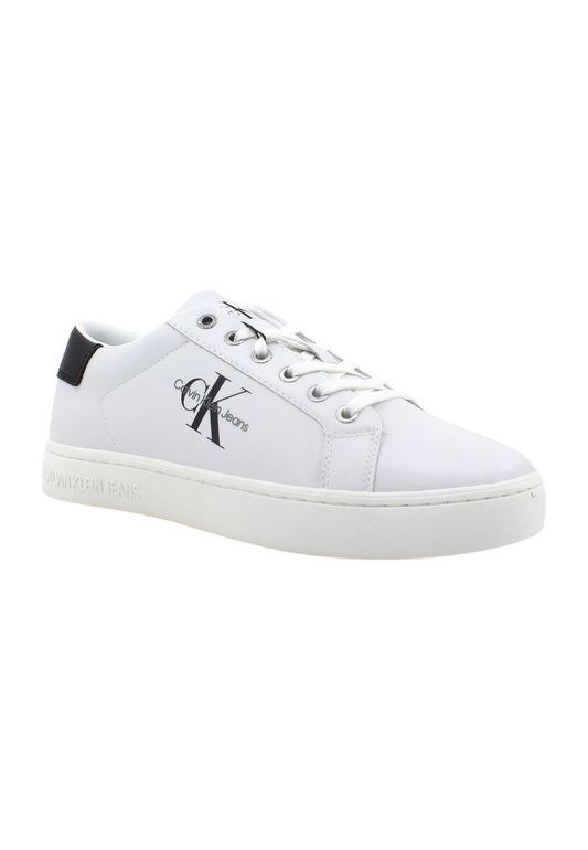 CALVIN KLEIN Classic Cupsole Sneaker Uomo Bright White YM0YM00491 - Sandrini Calzature e Abbigliamento