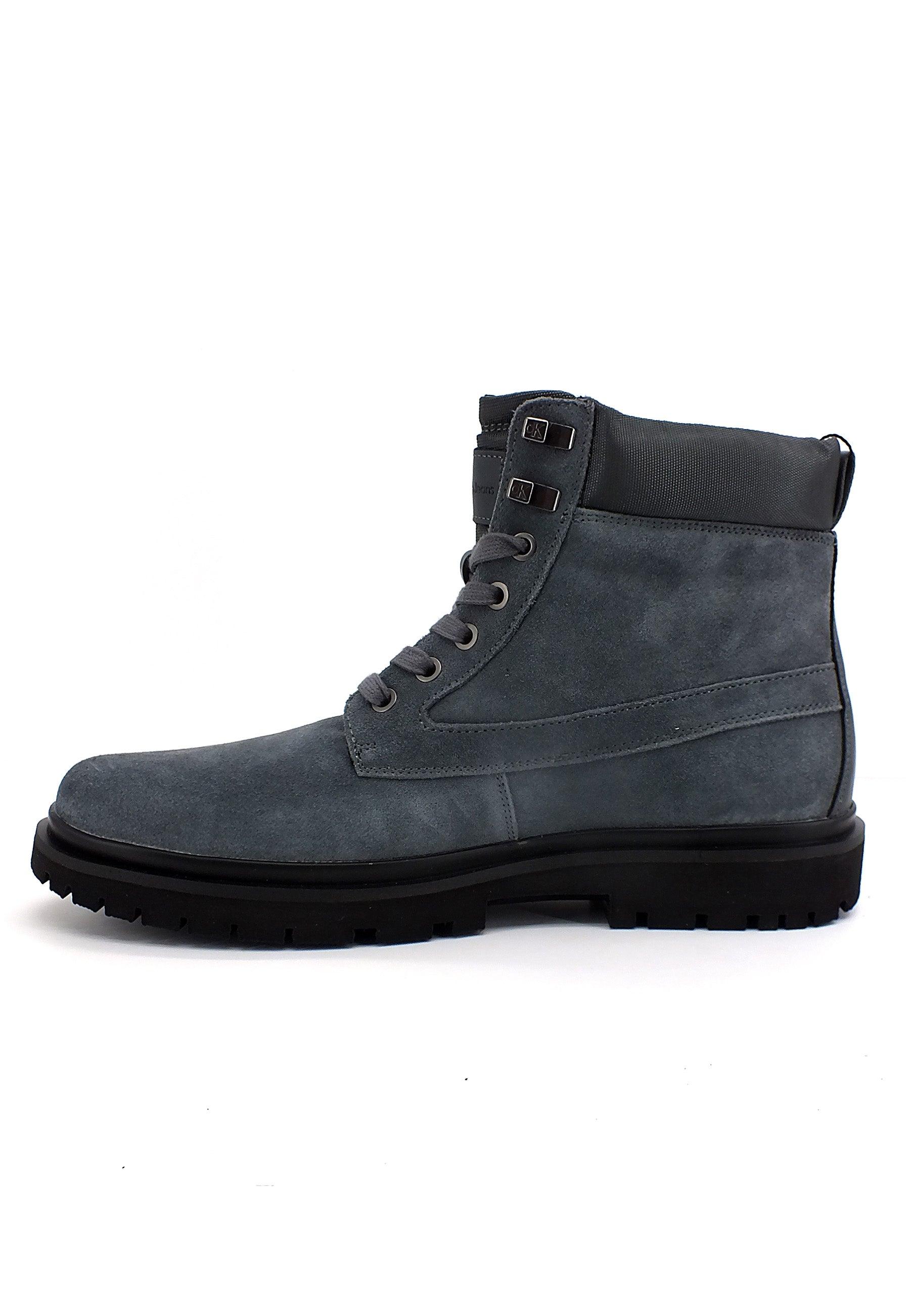 CALVIN KLEIN Hike Boot Stivaletto Uomo Industrial Grey YM0YM00270 - Sandrini Calzature e Abbigliamento