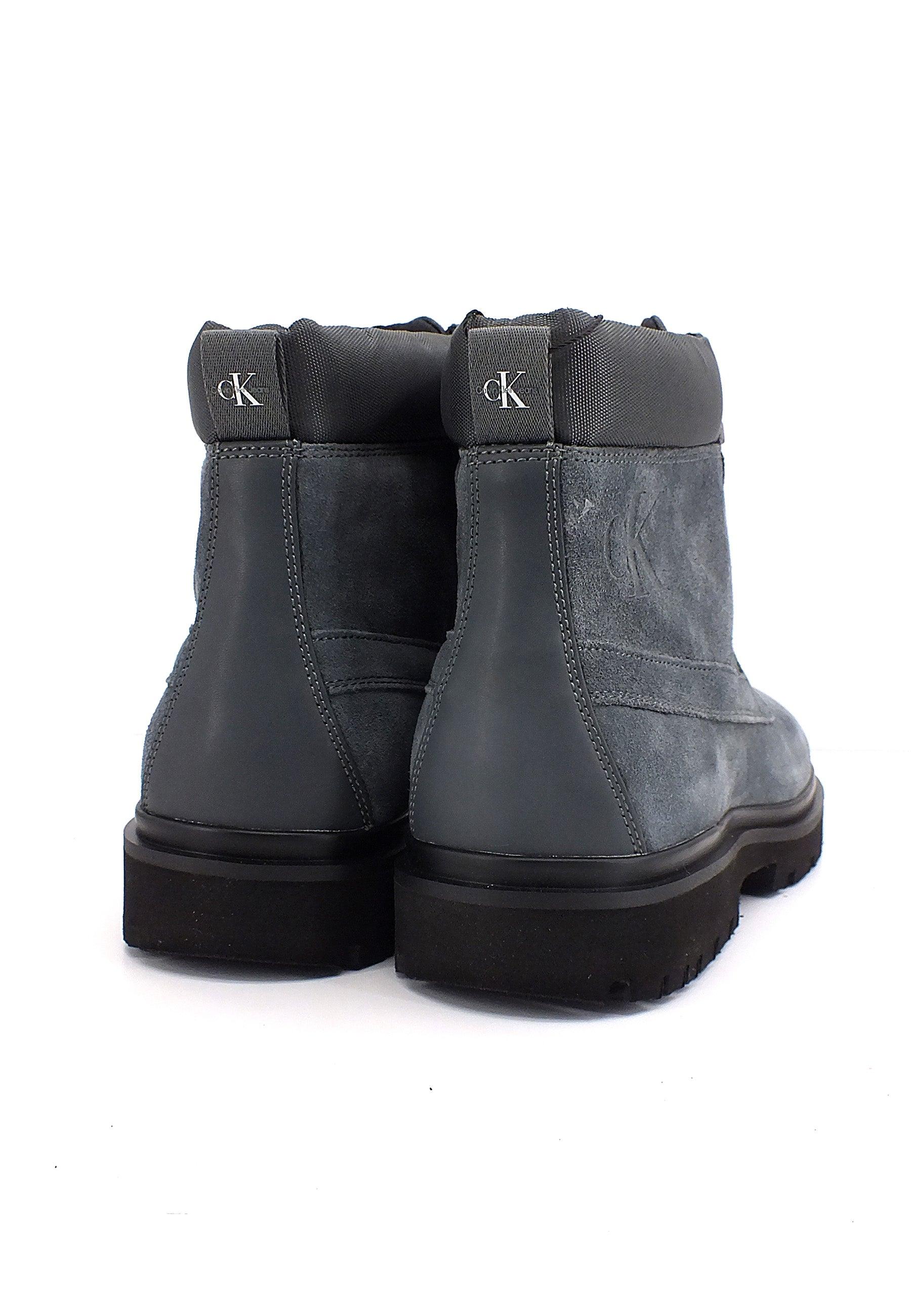 CALVIN KLEIN Hike Boot Stivaletto Uomo Industrial Grey YM0YM00270 - Sandrini Calzature e Abbigliamento