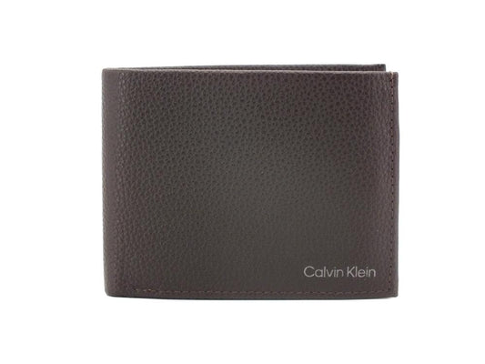 CALVIN KLEIN Warmth Trifold 10cc Coin Portafoglio Dark Brown K50K507969 - Sandrini Calzature e Abbigliamento